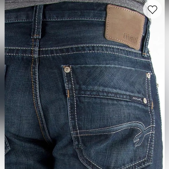 Mavi Josh Jean Deep Vegas(Dark indigo) Slimfit Bootcut Mens jeans 32/32 - Picture 2 of 16
